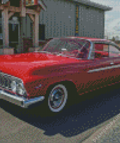 Red Dodge Phoenix 5D Diamond Painting