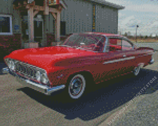 Red Dodge Phoenix 5D Diamond Painting