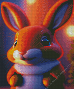 Red Rabbit 5D Diamond Painting