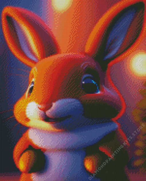 Red Rabbit 5D Diamond Painting