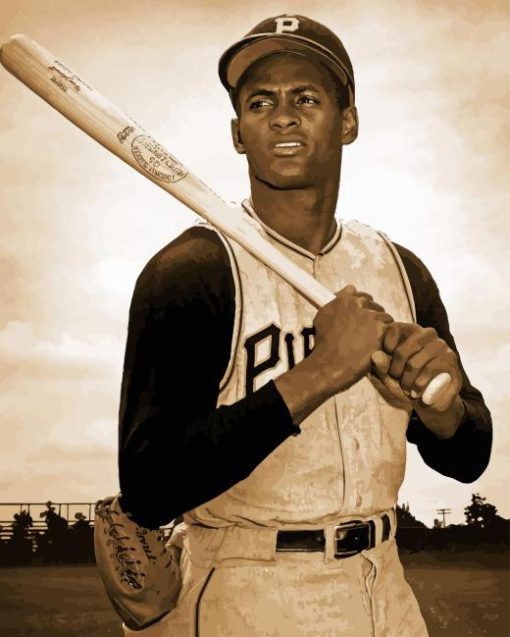 Roberto Clemente 5D Diamond Painting