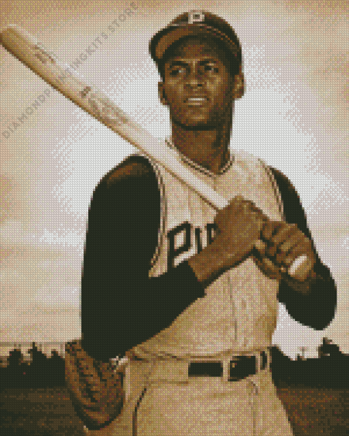 Roberto Clemente 5D Diamond Painting