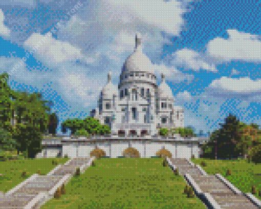 Sacre Coeur Monument 5D Diamond Painting