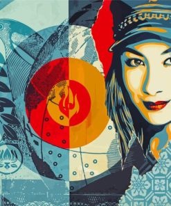 Shepard Fairey 5D Diamond Painting