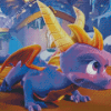 Spyro Reignited Cartoon 5D Diamond Painting