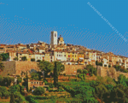 St Paul De Vence 5D Diamond Painting