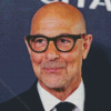 Stanley Tucci 5D Diamond Painting