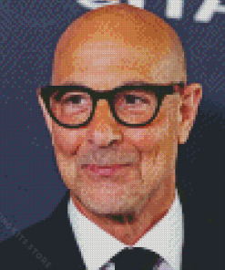 Stanley Tucci 5D Diamond Painting