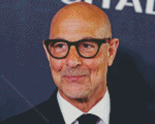 Stanley Tucci 5D Diamond Painting