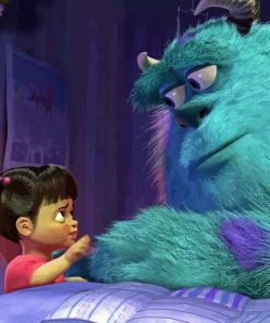 Sulley and Boo 5D Diamond Painting