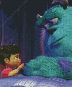 Sulley and Boo 5D Diamond Painting