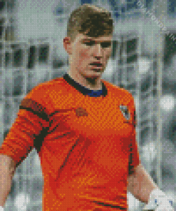 Goalkeeper Will Mannion 5D Diamond Painting