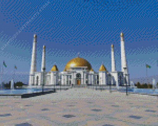 Turkmenistan 5D Diamond Painting