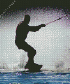 wakeboarding 5D Diamond Painting