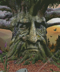 Wise Old Tree 5D Diamond Painting