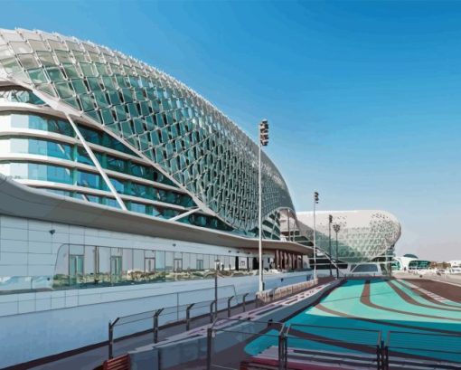 Yas Marina 5D Diamond Painting