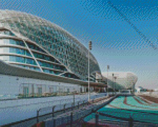 Yas Marina 5D Diamond Painting