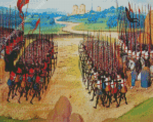 Western Middle Ages Warriors 5D Diamond Paintings