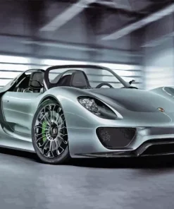 918 Porsche Spyder 5D Diamond Painting