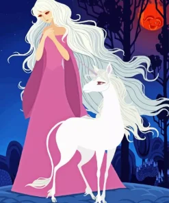 Animated Film The Last Unicorn 5D Diamond Painting