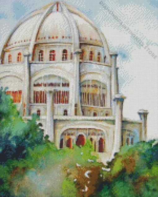 Bahai House Art 5D Diamond Painting