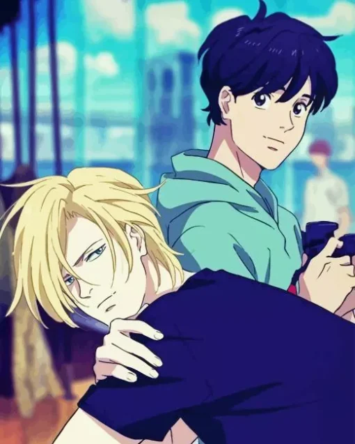 Banana Fish 5D Diamond Painting