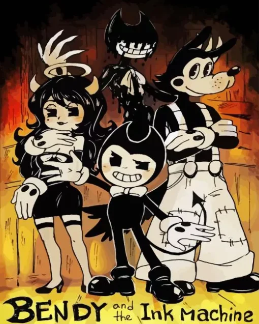 Bendy And The Ink Machine 5D Diamond Painting