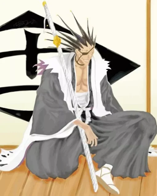 Bleach Kenpachi Zaraki 5D Diamond Painting