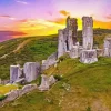 Brownsea Island Corfe Castle 5D Diamond Painting