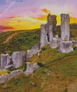 Brownsea Island Corfe Castle 5D Diamond Painting