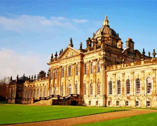 Castle Howard York England 5D Diamond Painting