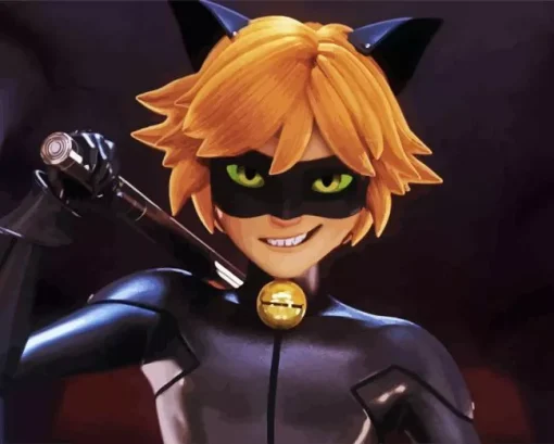 Cat Noir Adrien Agreste 5D Diamond Painting