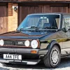 Classic Black Vw Golf Gti Car 5D Diamond Painting