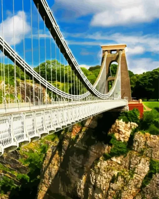 Clifton Bridge 5D Diamond Painting