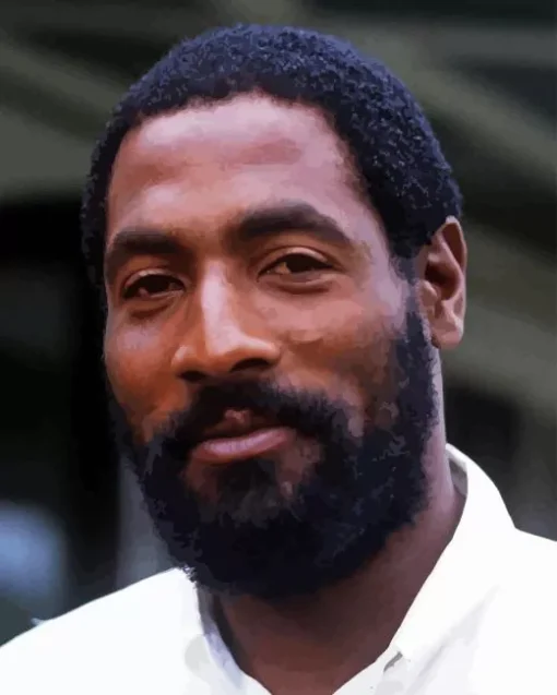 Close Up Viv Richards 5D Diamond Painting