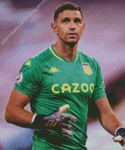 Emi Martinez Goalkeeper 5D Diamond Painting