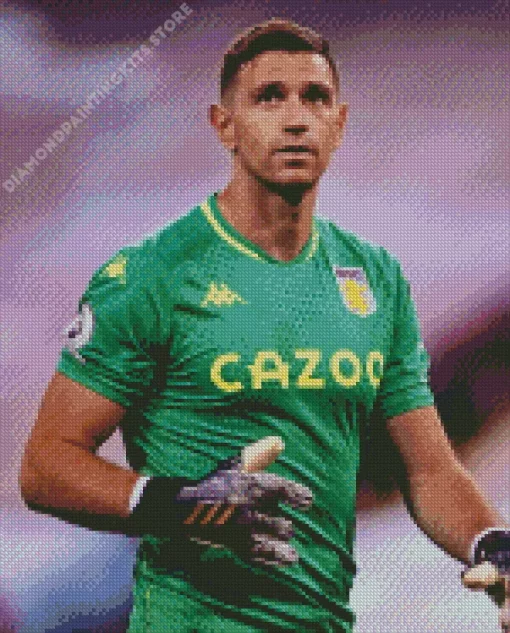 Emi Martinez Goalkeeper 5D Diamond Painting