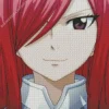 Erza Scarlet Art 5D Diamond Painting