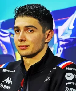 Esteban Ocon 5D Diamond Painting