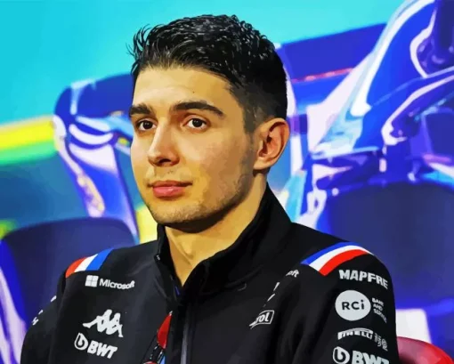 Esteban Ocon 5D Diamond Painting