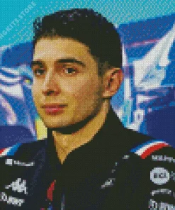 Esteban Ocon 5D Diamond Painting