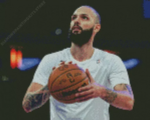 Evan Fournier Player 5D Diamond Painting