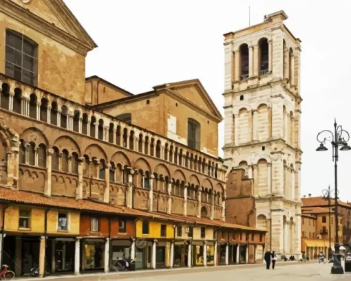 Ferrara Cathedral 5D Diamond Painting