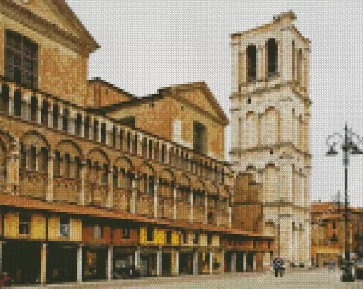 Ferrara Cathedral 5D Diamond Painting