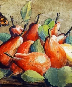 Still Life With Pears By Giovanna Garzoni 5D Diamond Painting