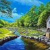 Grist Mill 5D Diamond Painting