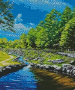 Grist Mill 5D Diamond Painting