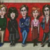 Illustration The Breakfast Club 5D Diamond Painting