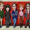 Illustration The Breakfast Club 5D Diamond Painting