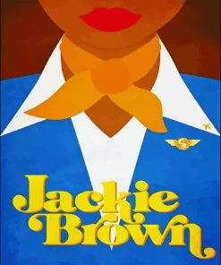 Jackie Brown Poster 5D Diamond Painting